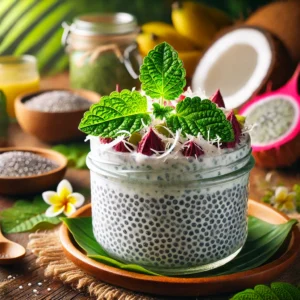 Moringa & Coconut Chia Pudding